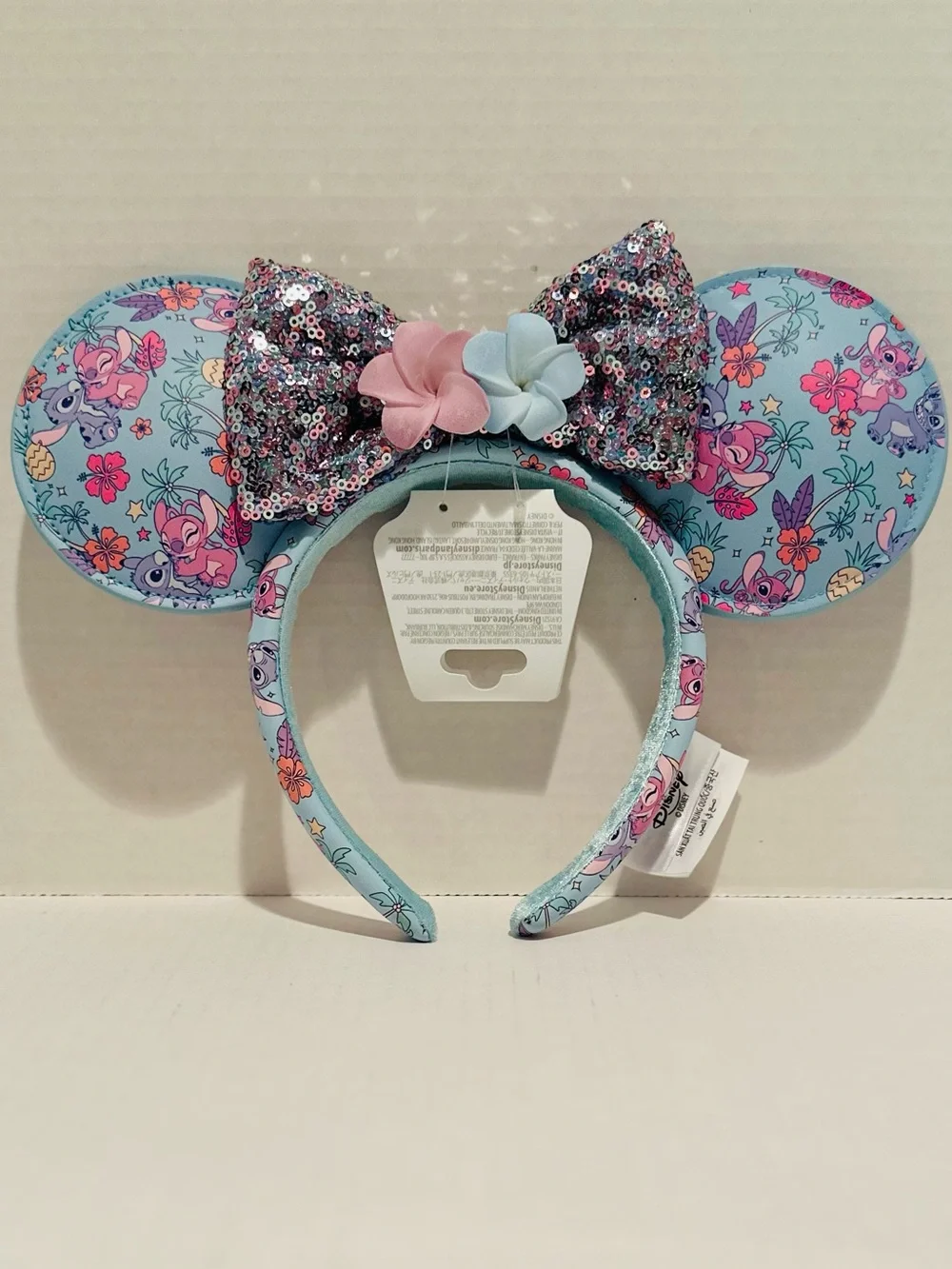 Disney NWT Lilo & Stitch Stitch & Angel Ear Headband